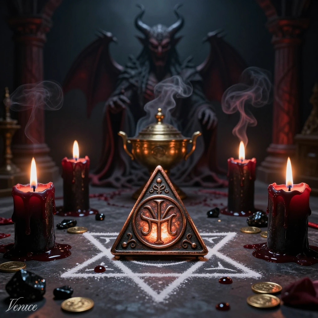 The Infernal Pact of Asmodeus: The Obsidian Rite of Absolute Wealth and Carnal Domination