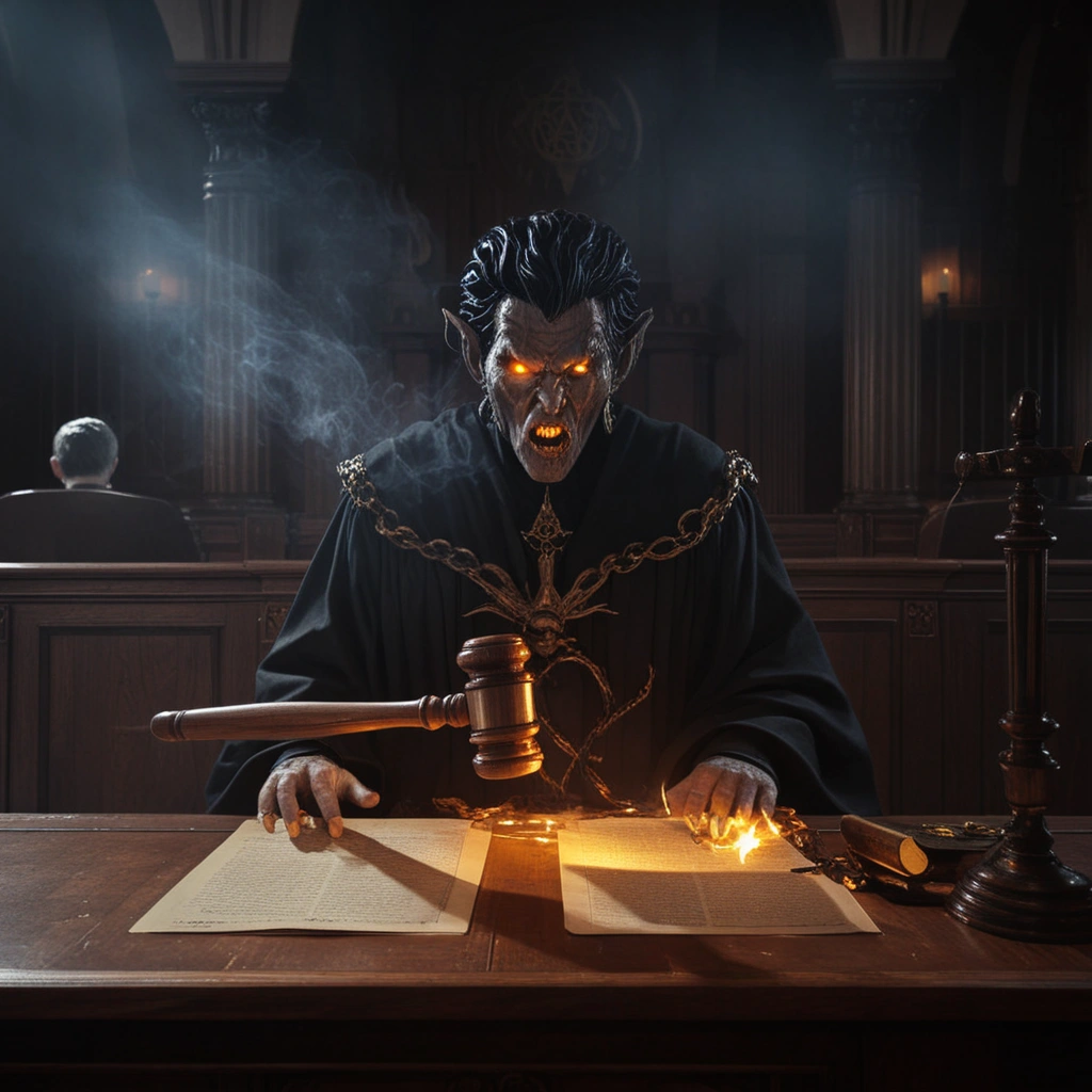 The Marid’s Iron Vault: Absolute Legal & Authority Domination