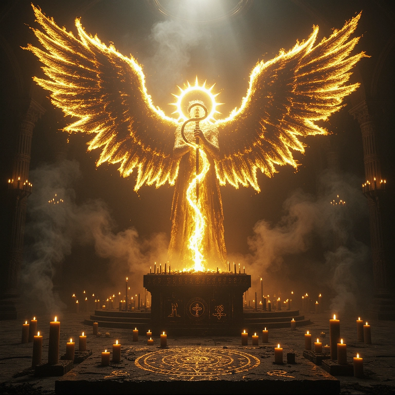 The Solar Zenith Ritual: Raphael’s Divine Restoration